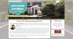 Desktop Screenshot of lincolnhighwaysuppermarket.com
